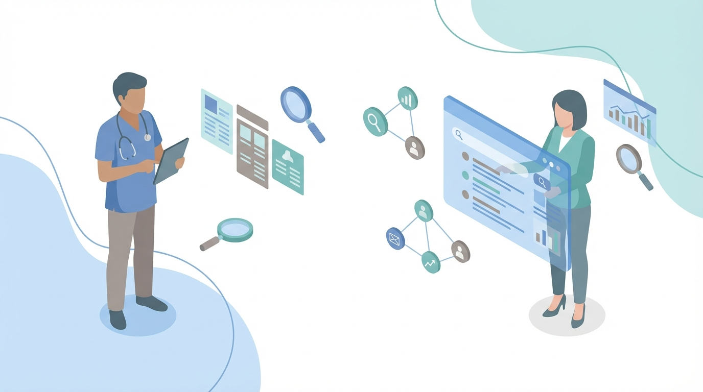 Healthcare AI search optimization