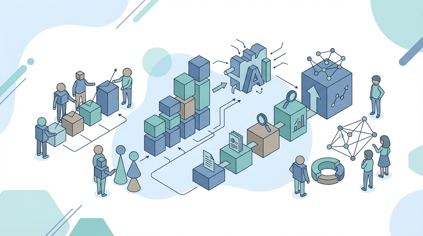 AI search metrics and citation data visualization