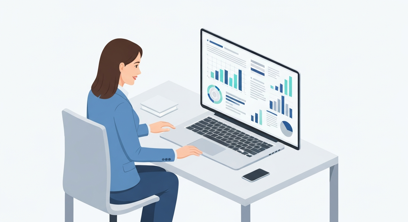 Marketer building an AI-optimized content strategy