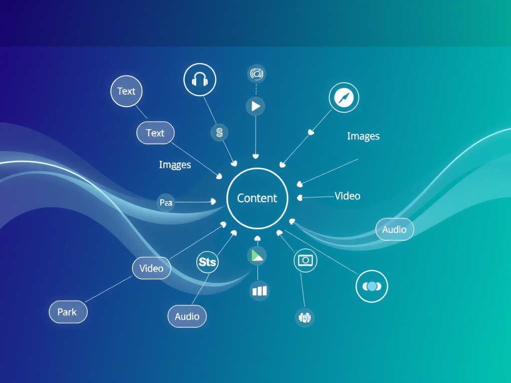Content types flowing through AI-powered systems