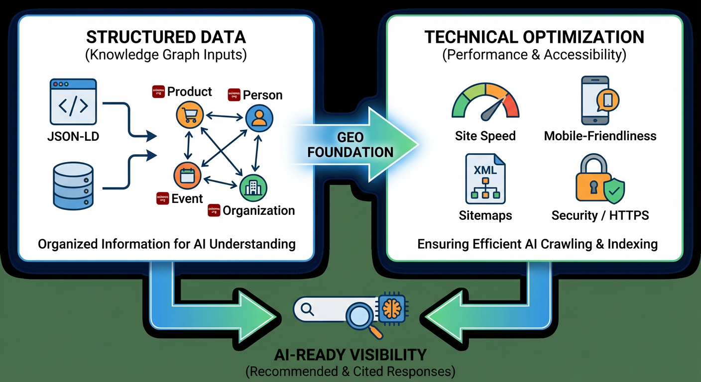 Startup growth trajectory with GEO implementation